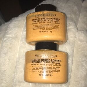 ⭐️ Set of 2 - Revolution Luxury Baking Powder - Terra Cotta (Warm Brown)